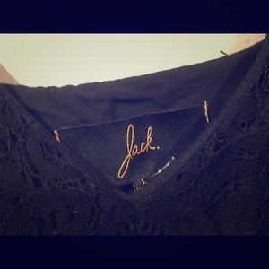 Black spaghetti strap dress.